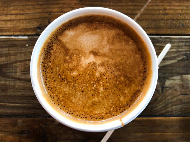 istock Directly above view of a take away coffee cup 995988302