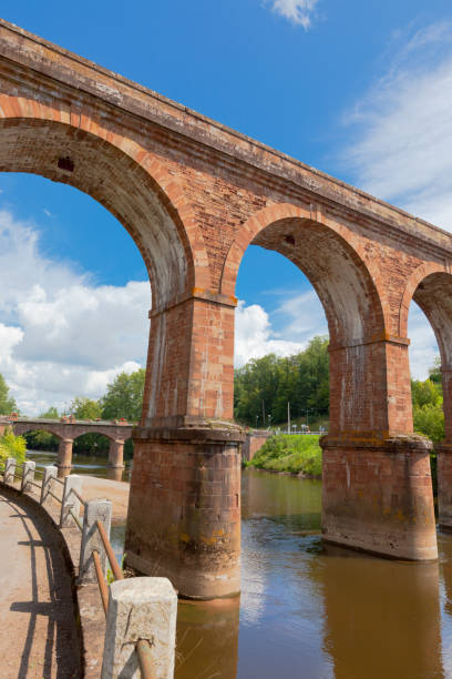 istock Huge train bridge in France 996001076