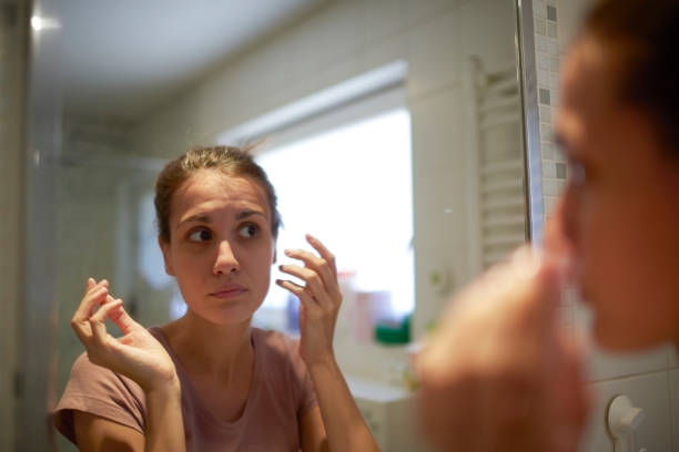 istock Woman in the bathroom 996002988