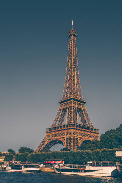 istock The Eiffel tower and the Seine river 996010242