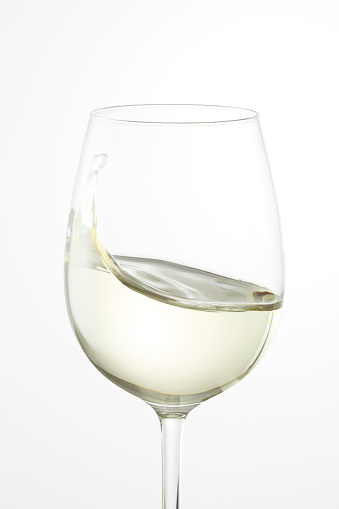 the white wine on white