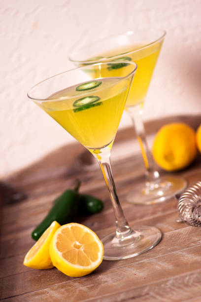 Spicy Martinis stock photo