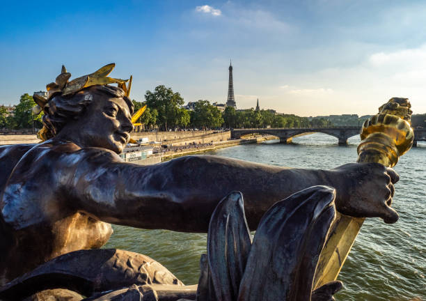 istock Statue on the Alexander Bridge, Paris 996053930