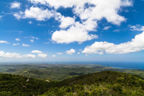 Guantanamo bay overview in Cuba