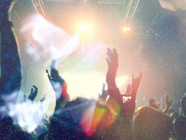 istock Concert crowd in front of a live stage 996062006