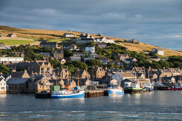 Stromness Stromness village in the Orkney islands orkney islands stock pictures, royalty-free photos & images
