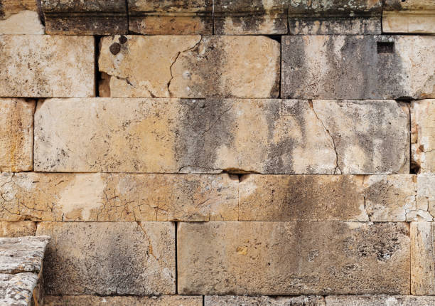 istock Texture of stone wall in ancient city, Hierapolis 996095528
