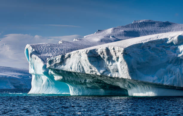 istock Weather eroded iceberg in Wilhemina Bay Antarctica 996101030