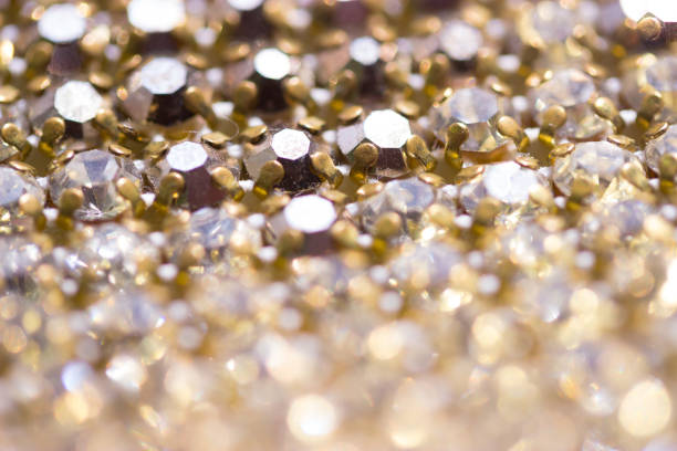 istock Canvas of crystal rhinestones. 996115504
