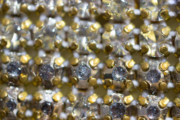 istock Canvas of crystal rhinestones. 996115542