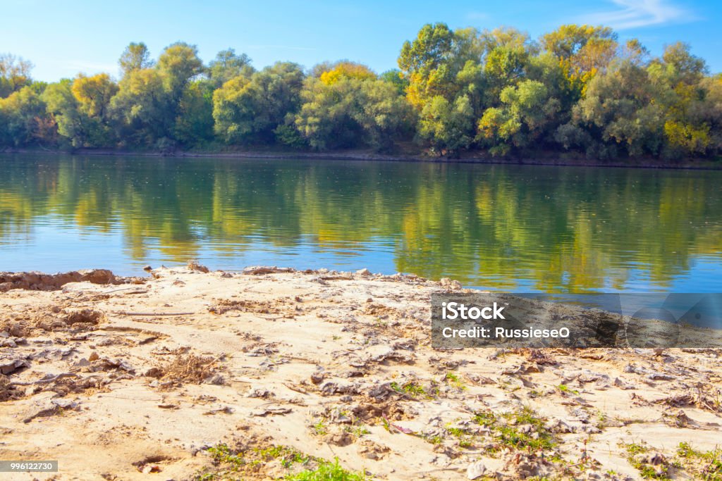 Shore Rever Shore And River View Stock Photo - Download Image Now - Autumn, Beauty ...
