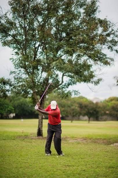 A small putting green allows for some practice time golfing.
