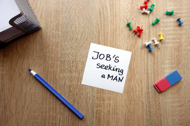 istock Job is seeking a man concept 996184564