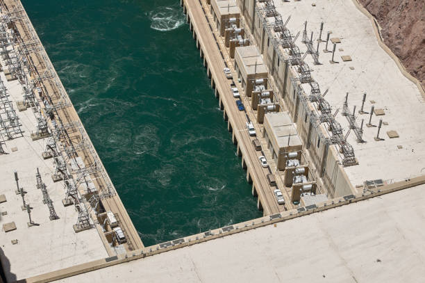 istock Hoover Dam Hydroelectric Gear and Colorado River 996207124