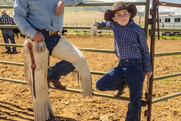istock Utah cowboy father and son 996245916