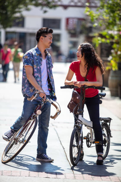 istock Los Angeles Couple with Bikes 996255956