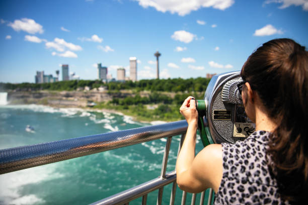 istock Niagara Falls are always attraction for tourists 996268112