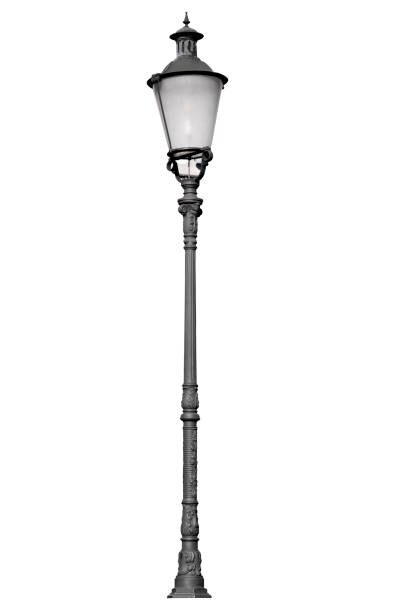 istock Street lamppost, isolated 996272604