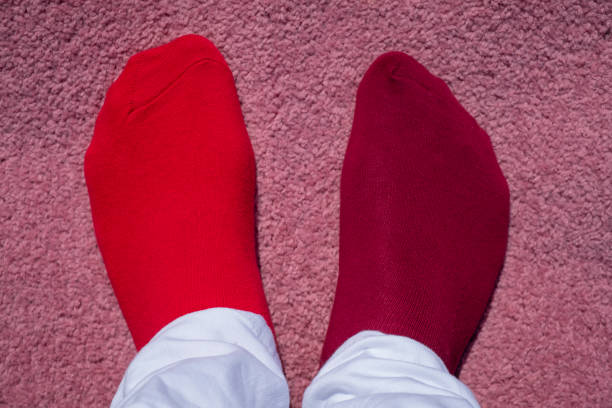 Funny red white striped socks, ringelsocken, ringel socken,ringelstrümpfe, 
