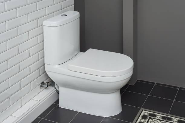 istock White ceramic toilet bowl in the bathroom interior close-up 996279214