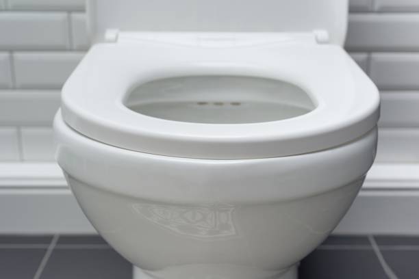 istock White ceramic toilet bowl in the bathroom interior close-up 996284896