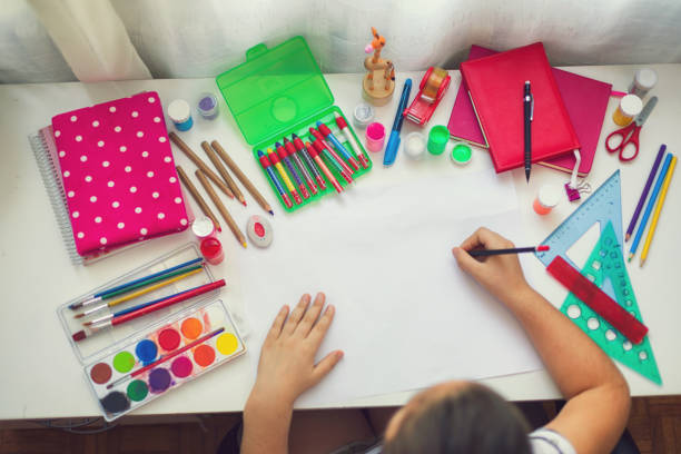 istock Beautiful Girl Doing Homework 996306024