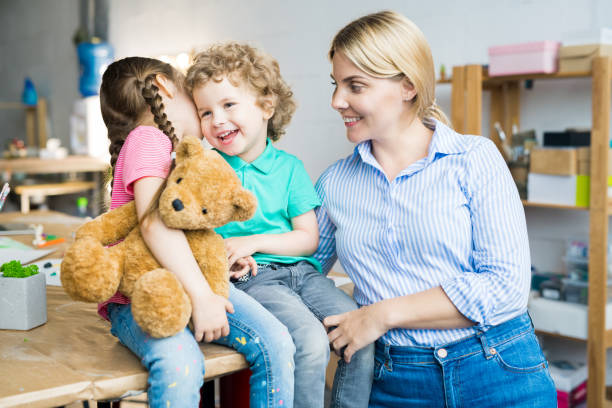 istock Happy Mother with Two Kids 996341172