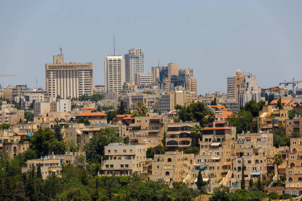 istock Residential quarters of Jerusalem 996345764