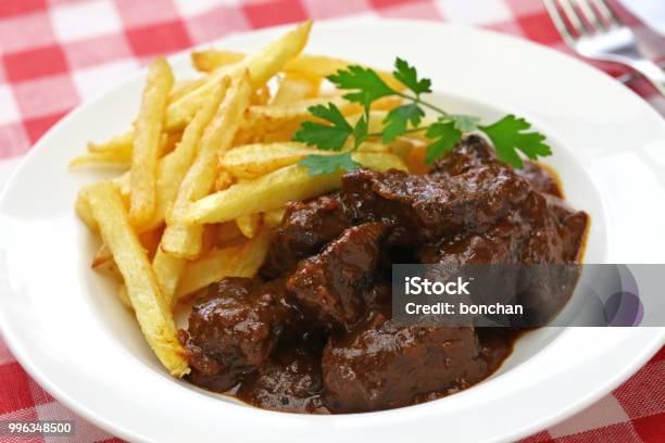 Foto de Carbonade Flamande Guisado De Carne Flamenga Cozinha Belga e mais fotos de stock de Flandres - Bélgica