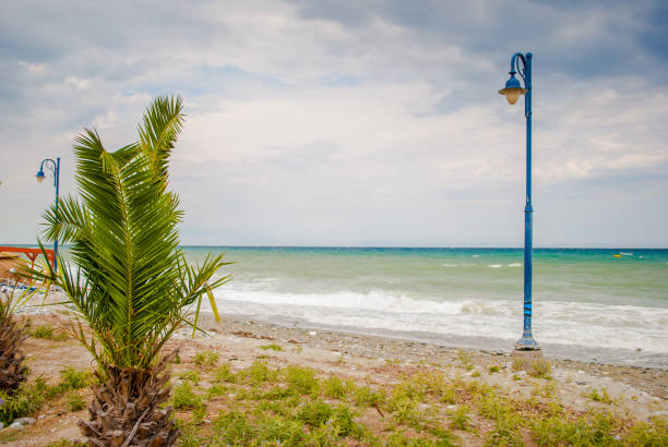 istock The sea shore, with blue sky and clouds and clear sea 996348910