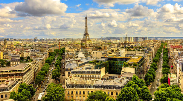 istock Arch of Triumph panorama 996365710