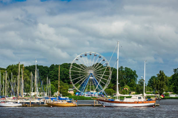istock View over the river Warnow in Rostock, Germany 996368722