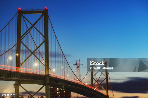 Mackay Bridge Stock Photo - Download Image Now - Halifax Regional Municipality - Nova Scotia, Nova Scotia, Bridge - Built Structure