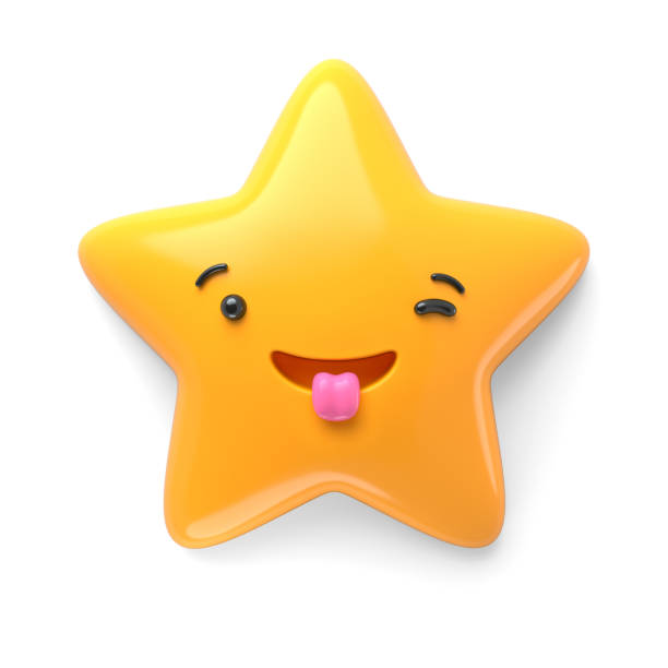 istock 3d render, abstract emotional star icon, excited character illustration, wondering, awaiting, cute cartoon star, emoji, emoticon, toy 996385186