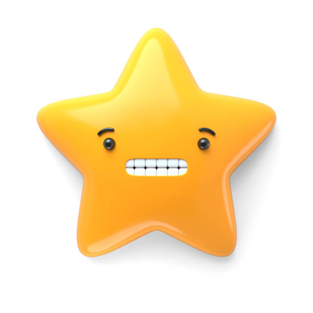 istock 3d render, abstract emotional star icon, confused character illustration, sick, angry, awaiting, cute cartoon star, emoji, emoticon, toy 996385198