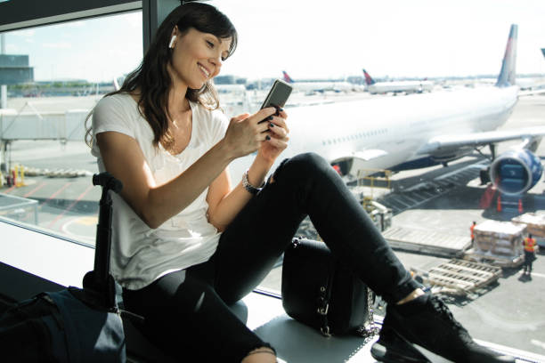 istock Woman at the airport 996413152