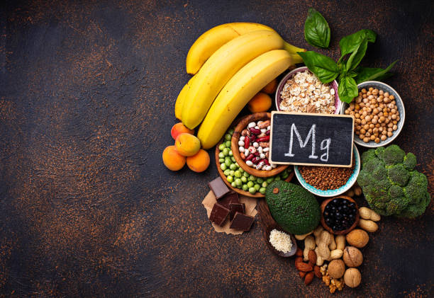 istock Assortment of  food containing magnesium 996415686