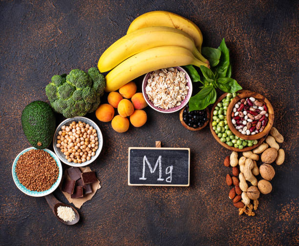 istock Assortment of  food containing magnesium 996416334