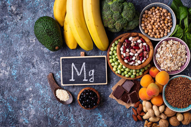 istock Assortment of  food containing magnesium 996417086