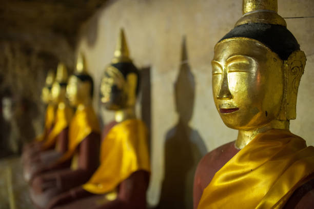 istock Golden buddha at Hat Yai, Thailand 996417088