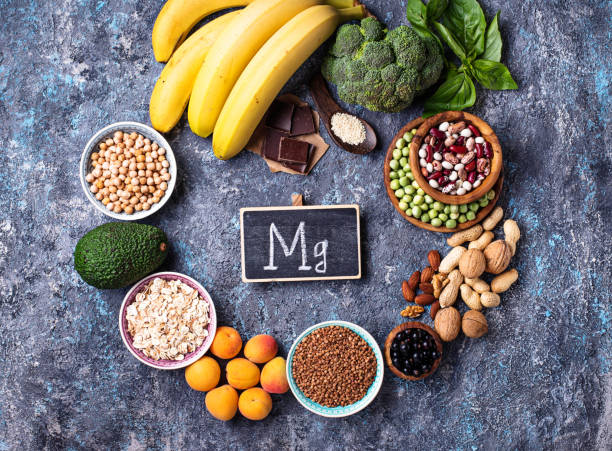 istock Assortment of  food containing magnesium 996419370