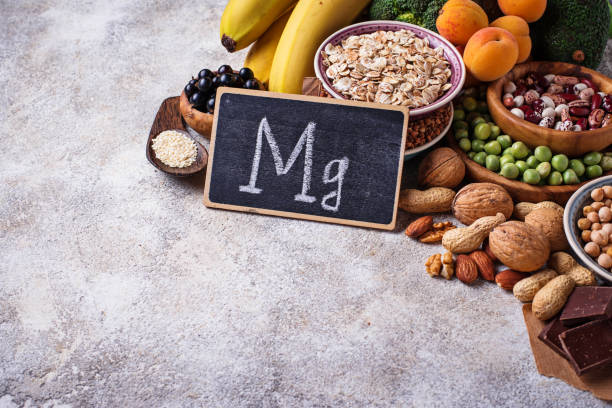 istock Assortment of  food containing magnesium 996421862