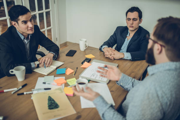 istock Young partners discussing business ideas 996422862