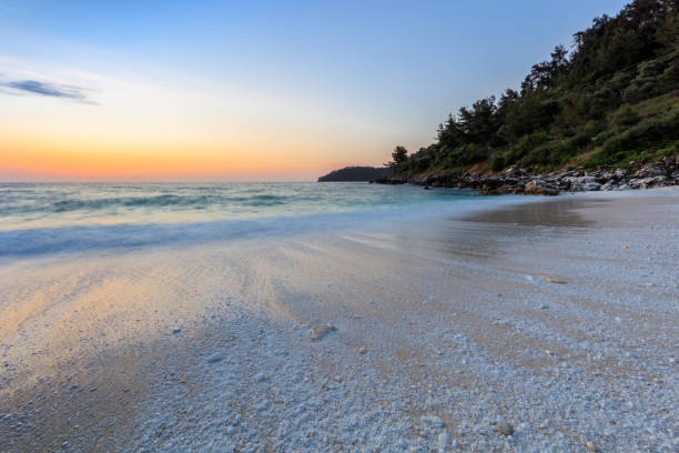istock Marble beach (Saliara beach), Thassos Island, Greece 996438956