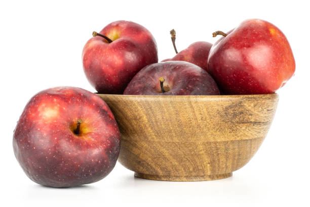 istock Fresh raw apple red delicious isolated on white 996456974