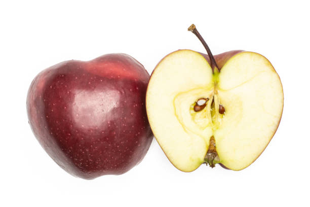 istock Fresh raw apple red delicious isolated on white 996460024