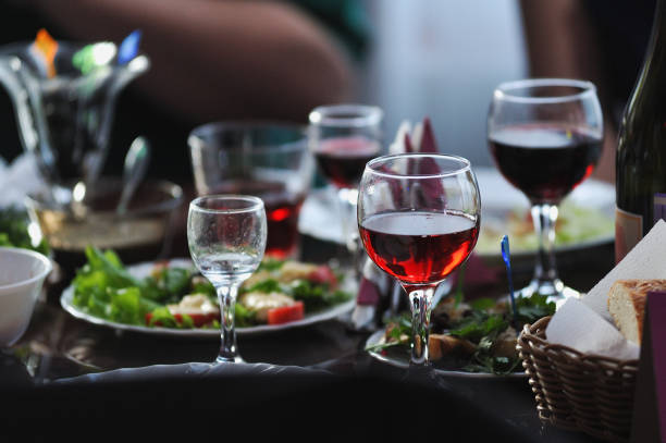 istock Galasses of red wine. 996465690