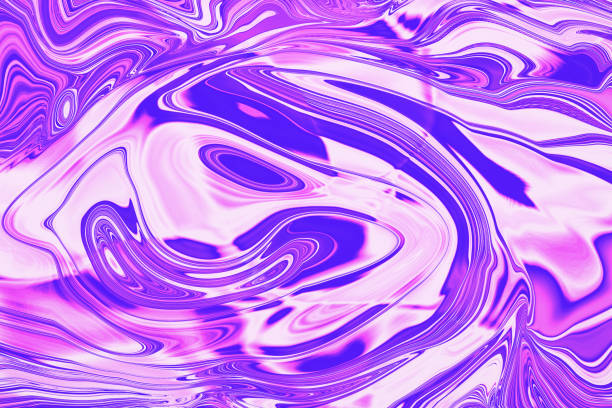 istock Holographic violet pink neon gradient neon background. Wallpaper 996472386
