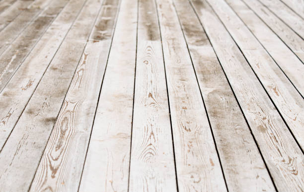 Wooden boards stock photo
