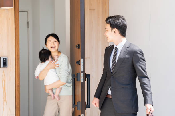 istock asian businessman in entrance 996496556